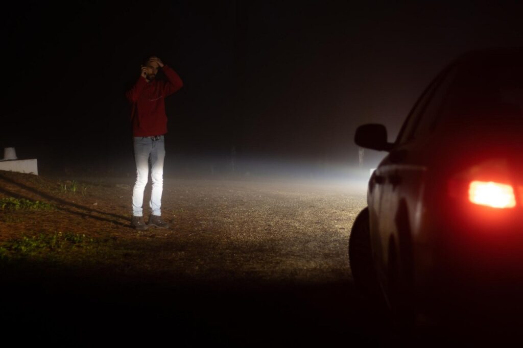 driving at night in uganda